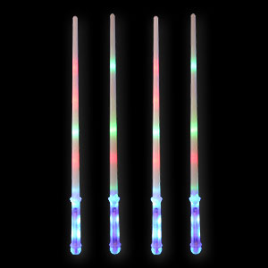 579-034 LED Neonschwert Kristall Regenbogen