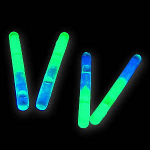 489-001 LIGHT STICK 38x
 4,5 MM DUAL COLOR